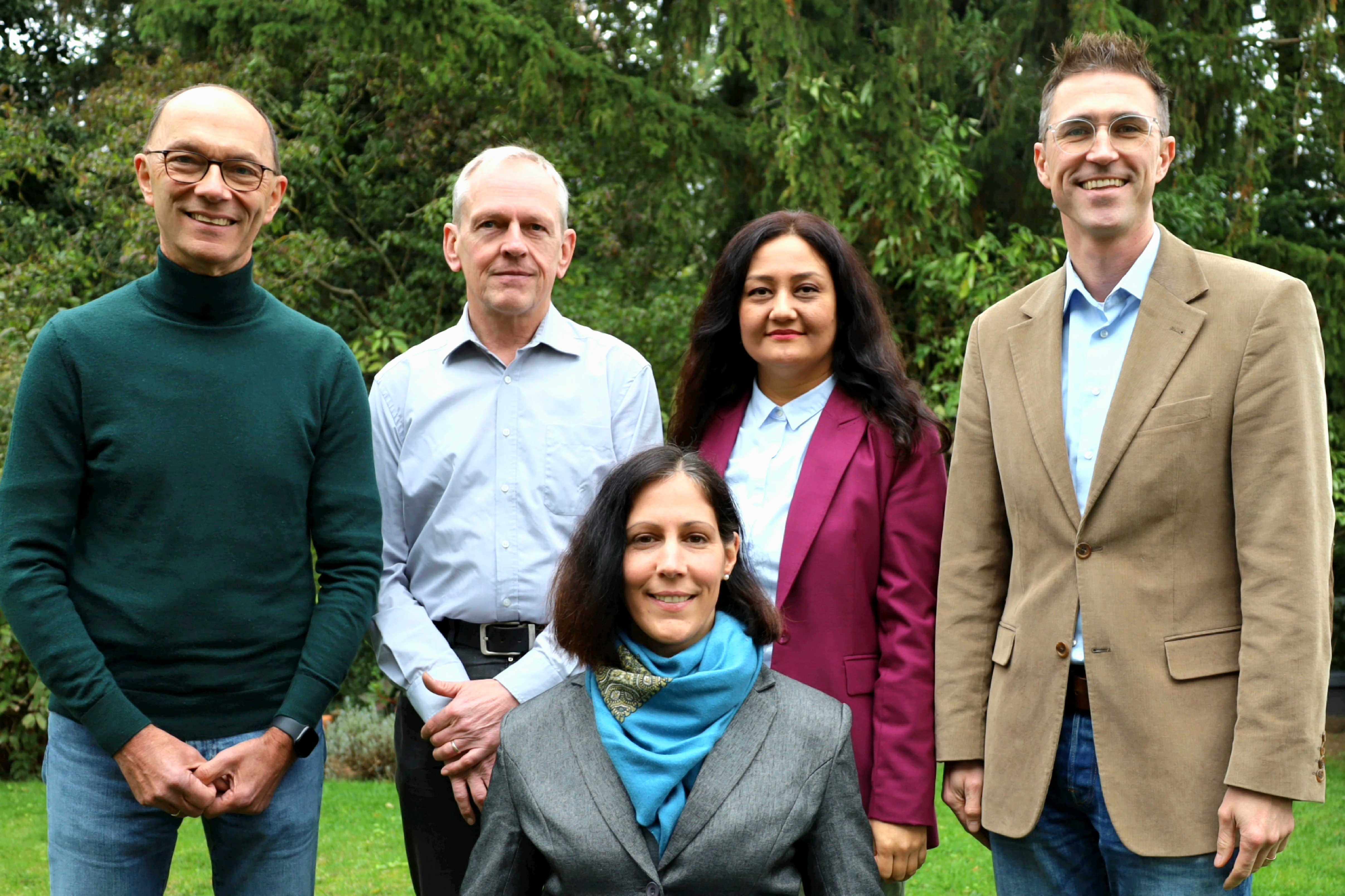 Die neue FDP-Fraktion gemeinsam mit dem Kreistagsabgeördneten
