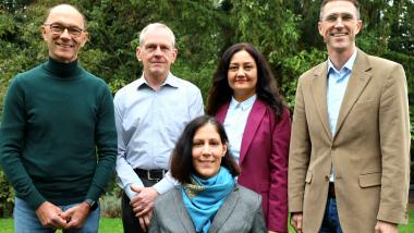 Die neue FDP-Fraktion gemeinsam mit dem Kreistagsabgeördneten